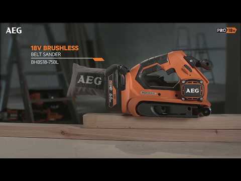 AEG BHBS 18-75BL — resmi tanıtım videosu