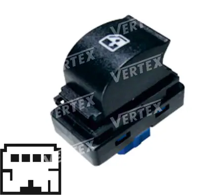 CAM ACMA KAPAMA ANAHTARI [SAG CAM TEKLI - 4P.] [FIAT FIORINO/BIPPER/NEMO]