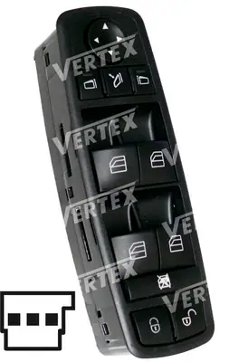 CAM ACMA KAPAMA ANAHTARI [SOL 4CAM - 3P. - KATLANIR ] [MERCEDES A150/A160/B150 ]