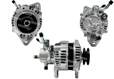 ALTERNATÖR [HITACHI TIPI 12V.80A. VAKUMLU] [ISUZU D-MAX 2002->]