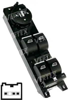 CAM ACMA KAPAMA ANAHTARI [SOL 4CAM - 3P.] [FORD FOCUS 2012 ->]