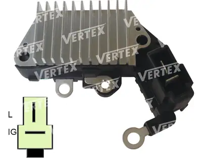 ALTERNATÖR KONJEKTOR [NIPPONDENSO TİPİ 12V.] [KOMATSU FORKLIFT]