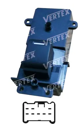 CAM ACMA KAPAMA ANAHTARI [SAG CAM TEKLI - 8P.] [HONDA CRV 2007-2010]