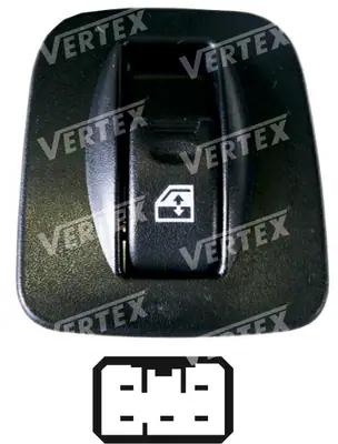 CAM ACMA KAPAMA ANAHTARI [SAG CAM TEKLI - 5P.] [KIA PRIDE 1999->]