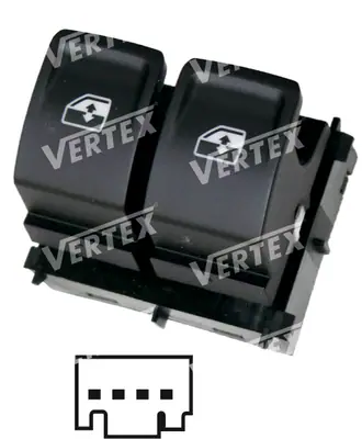 CAM ACMA KAPAMA ANAHTARI [SOL 2CAM - 4P.] [MERCEDES SPRINTER/CRAFTER 2016 ->]