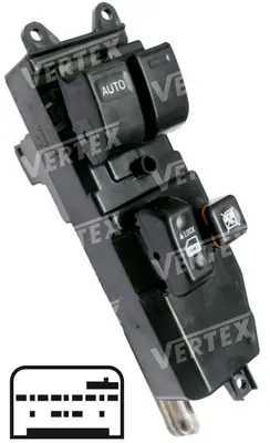 CAM ACMA KAPAMA ANAHTARI [SOL CAM - 14P.] [TOYOTA HIACE]