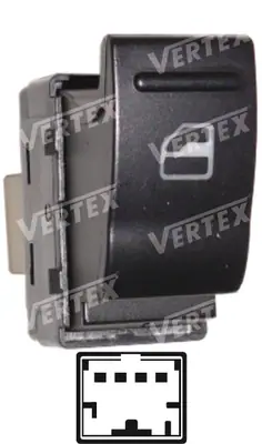 CAM ACMA KAPAMA ANAHTARI [SAG CAM TEKLI - 4P.] [VW.TRANSPORTER T5 T6 2005-2014]