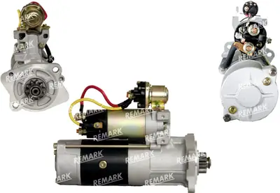 MARŞ MOTORU [MITSUBISHI TIPI 24V - 10DİŞ - KW5.0] [CAT 320C/320B EXCAV./3066T]