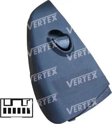 CAM ACMA KAPAMA ANAHTARI [SAG CAM TEKLI - 6P.] [FIAT ALBEA]