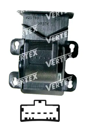 CAM ACMA KAPAMA ANAHTARI [SAG CAM TEKLI - 5P.] [HONDA CIVIC 2001->2005]
