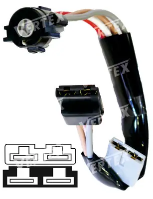 KONTAK TERMİNALİ [VALEO TIPI CIFT SOKET] [RENAULT R9/R11 YM.]