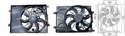 FAN MOTORU [] [KIA SPORTAGE 2.0 CRDI 2010->]