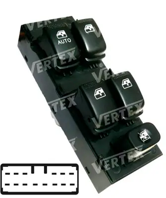 CAM ACMA KAPAMA ANAHTARI [SOL 4CAM - 14P.] [KIA RIO - HYUNDAI GETZ - MATRIX]