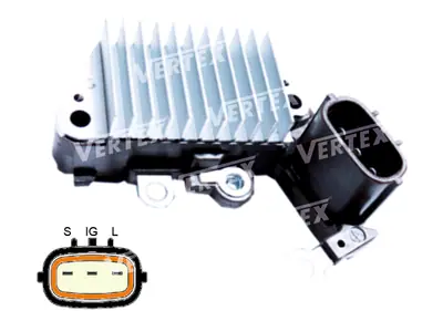 ALTERNATÖR KONJEKTOR [NIPPONDENSO TİPİ 57.5MM ] [TOYOTA FORKLIFT/ KEPCE]