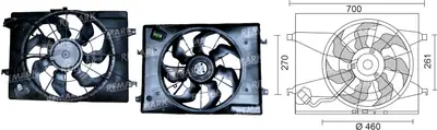 FAN MOTORU [] [HYUNDAI ELENTRA 2005->]