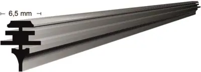 SİLGİ SÜPÜRGESİ LASTİĞİ [SIRTI KALIN (TELSİZ) - SLT 450 MM.]