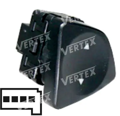 CAM ACMA KAPAMA ANAHTARI [SAG CAM TEKLI - 4P.] [FIAT 500 /PANDA 2004 ->]