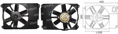 FAN MOTORU [DAVLUMBAZLI] [PEUGEOT BOXER]