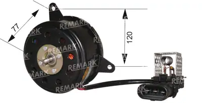 FAN MOTORU [KLIMASIZ] [OPEL ASTRA G]