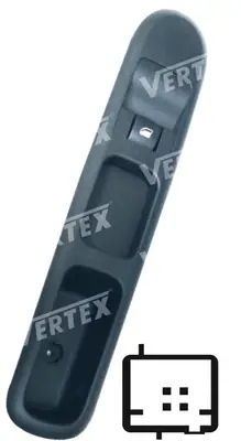CAM ACMA KAPAMA ANAHTARI [TEK CAM SAG KARE SOKET 4P.] [PEUGEOT 307]