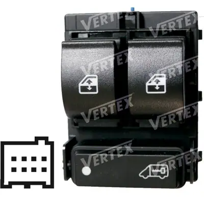 CAM ACMA KAPAMA ANAHTARI [SOL 2CAM - MAVI 8P.] [PEUGEOT BOXER/DUCATO III]