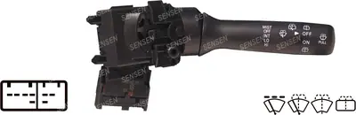 SİLGİ KOLU [ARKA CAM SILECEK AYARLI] [TOYOTA YARIS/CITROEN C1/AYGO]