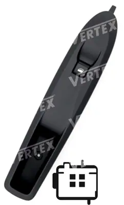 CAM ACMA KAPAMA ANAHTARI [SAG CAM TEKLI - 4P.] [PEUGEOT 308/408 ]
