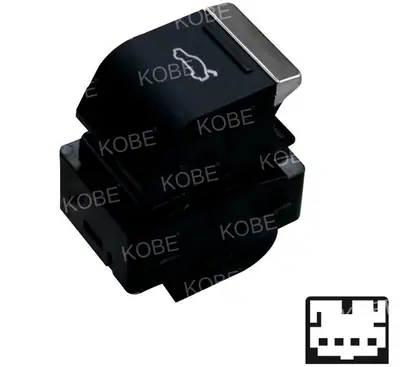 ICTEN BAGAJ ACMA ANAHTARI [KROM][AUDI A6 ]