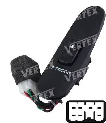 CAM ACMA KAPAMA ANAHTARI [TEK CAM SAG 7P. ] [HYUNDAI H100 2004->]