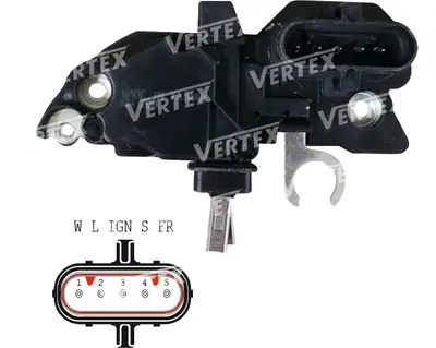ALTERNATÖR KONJEKTOR [BOSCH TİPİ 24V. 5 FISLI] [MERCEDES AXOR/ATECO/ACTRO 2003->]