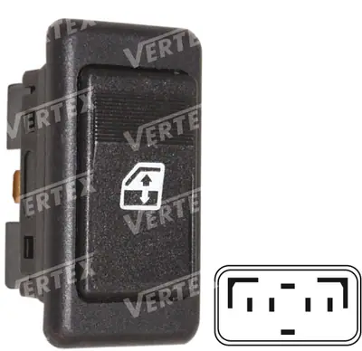 CAM ACMA KAPAMA ANAHTARI [SAG CAM TEKLI - 6P.] [VW VOLT LT-35]