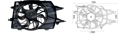 FAN MOTORU [] [FORD FOCUS 1,4-1,6-1,8/16V 1999->2003]