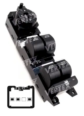 CAM ACMA KAPAMA ANAHTARI [SOL 4CAM - 3P.] [FORD MONDEO 2013 ->]