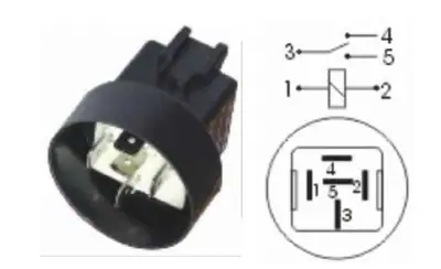 ROLE [FAN MOTOR ROLESI 12V.5P.] [RENAULT CLIO/MEGANE]