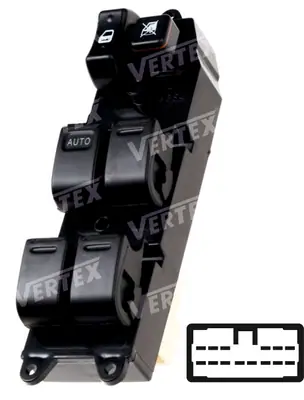 CAM ACMA KAPAMA ANAHTARI [SOL CAM 14P.] [HILUX/4RUNNER 1995->]