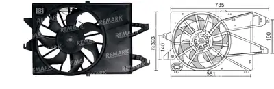 FAN MOTORU [] [FORD MONDEO 2,0]