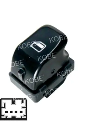 CAM ACMA KAPAMA ANAHTARI [SAG CAM TEKLI - 4P.] [AUDI Q5 2008->]