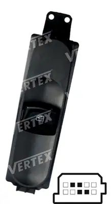CAM ACMA KAPAMA ANAHTARI [SAG CAM TEKLI - 4P.] [MERCEDES VITO/VIANO 2013->]