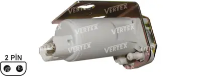 CAM SU FISKIYE MOTORU [24V. YUVARLAK FISLI SOKETLI] [MAN/VOLVO/SCANIA]