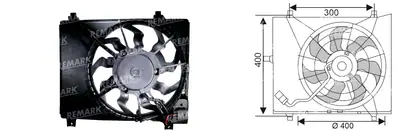 FAN MOTORU [] [HYUNDAI I10 2012->]