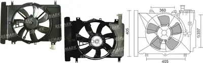 FAN MOTORU [] [TOYOTA YARIS 2006->]