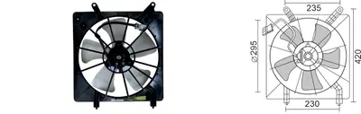 FAN MOTORU [] [HONDA ACCORD 1998->2002]