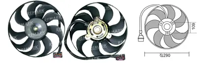 FAN MOTORU [] [VW / SEAT 1,6 BENZINLI]