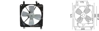 FAN MOTORU [] [MAZDA 323]
