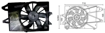FAN MOTORU [TEKLI] [FORD MONDEO 2,0]