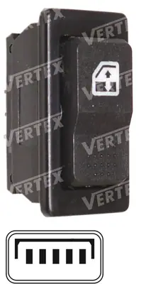 CAM ACMA KAPAMA ANAHTARI [SAG CAM TEKLI - 5P.] [TOFAS TIP]