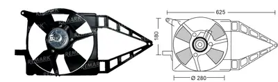 FAN MOTORU [CITALI] [OPEL CORSA 1,4 2001->]