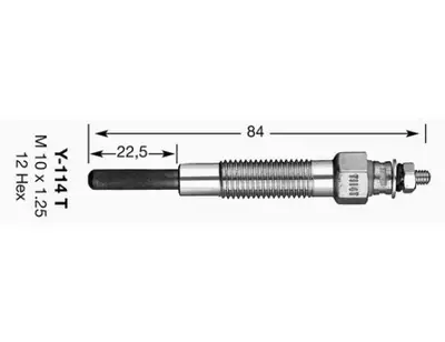 ISITMA KIZDIRMA BUJİSİ [DURATERMSIZ ] [PEUGEOT J9]