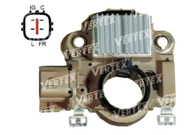 ALTERNATÖR KONJEKTOR [MITSUBISHI TİPİ 24MM 4 FIS] [HONDA CIVIC 2001->]