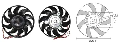 FAN MOTORU [] [VW.TRANSPORTER T4 1994->2001]